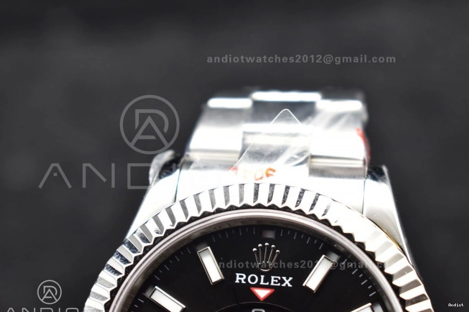 Dial TWF SS on A23J Skydweller Bracelet Edition Best SS Black 1112 Lightweight 0808
